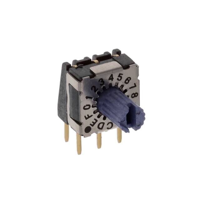 RD07B16CVAT SWITCH ROTARY DIP 16POS 0.1A 50V