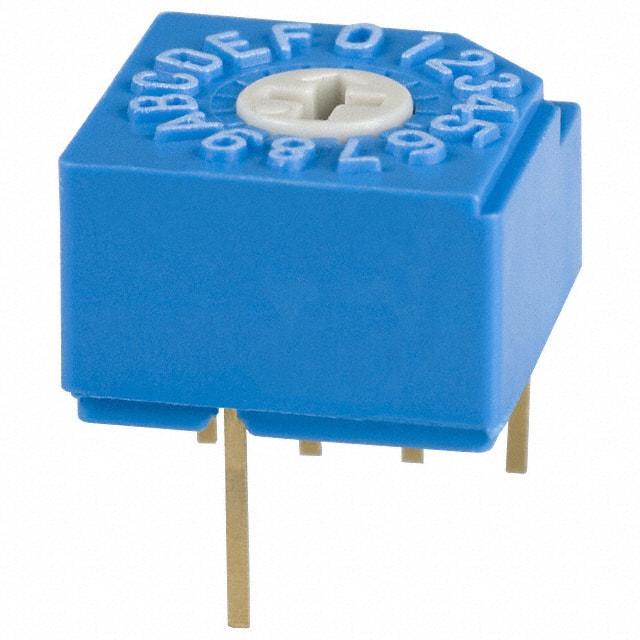 S-1010A SWITCH ROTARY DIP HEX 100MA 5V