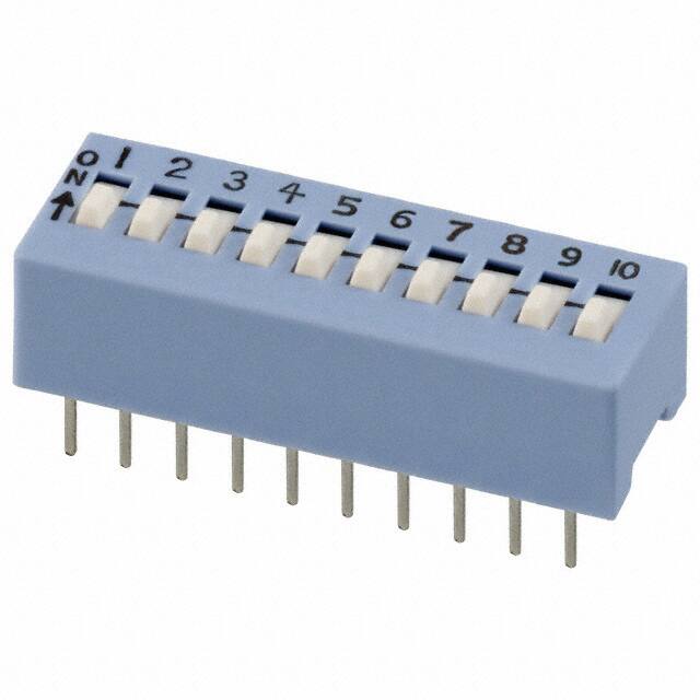 206-10ST SWITCH SLIDE DIP SPST 50MA 24V