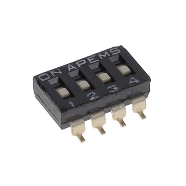 DMR04T SWITCH SLIDE DIP SPST 25MA 24V