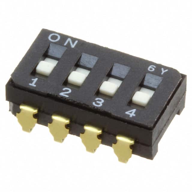CFS-0402TA SWITCH DIP 4POS SPST 100MA 6V
