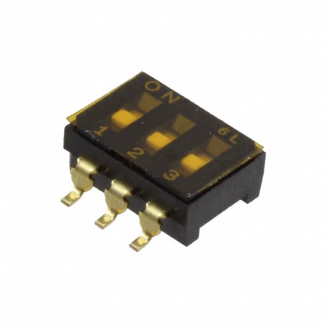 CFS-0300TB SWITCH DIP 3POS SPST 100MA 6V