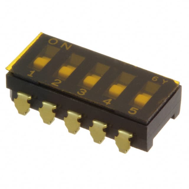 CFS-0500TA SWITCH DIP 5POS SPST 100MA 6V