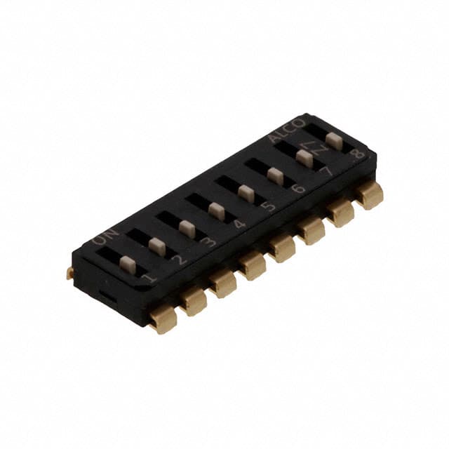 EDS08SNNNTU04Q END STACK DIP 8P J RAISED TUBE