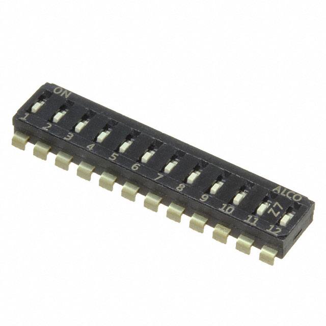 EDS12SNRNTR04Q END STACK DIP 12P J RECESS T&R