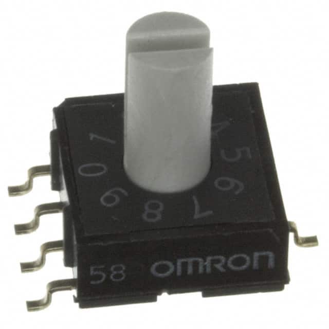 A6RS-161RS SWITCH ROTARY DIP HEX 25MA 24V