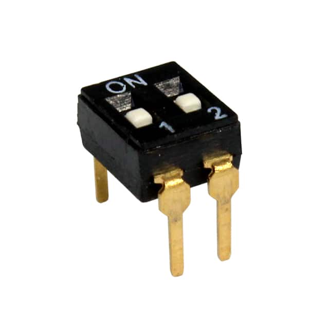 KT02RTH SWITCH SLIDE DIP 2POS 25MA 24V