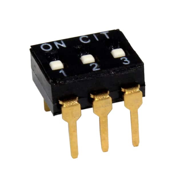 KT03RTH SWITCH SLIDE DIP 3POS 25MA 24V