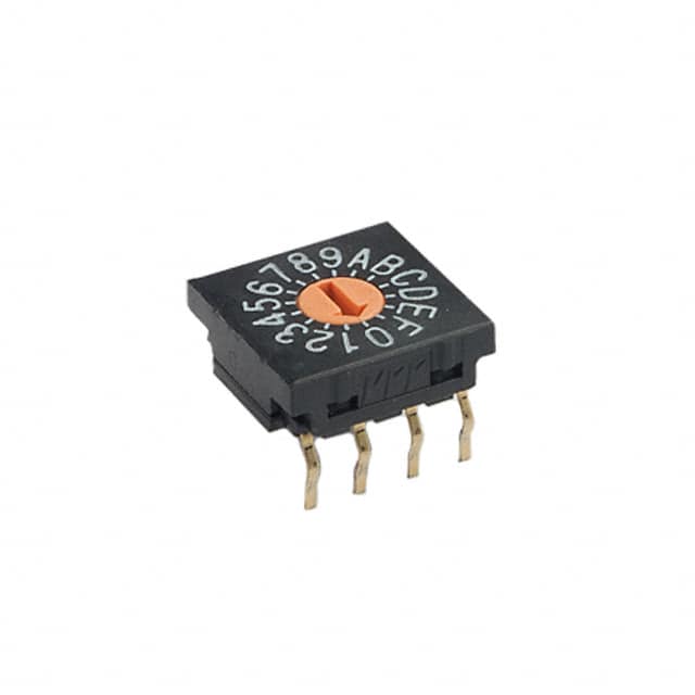 FR01FR16P-W-S SWITCH ROTARY DIP HEX 100MA 5V