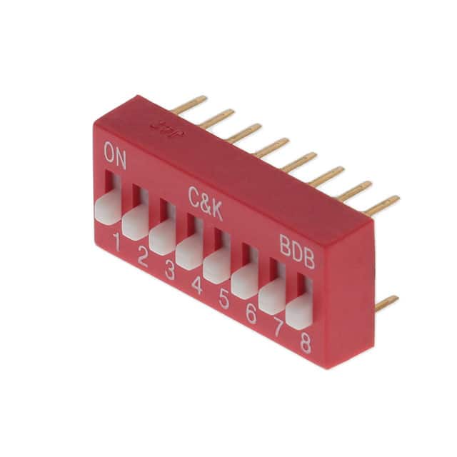 BDB08 DIP 8P STANDARD VERTICAL PROFILE