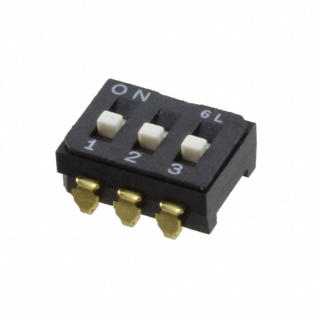 CFS-0302TA SWITCH DIP 3POS SPST 100MA 6V