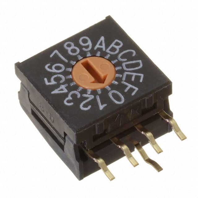FR01FR16H SWITCH ROTARY DIP HEX 100MA 5V
