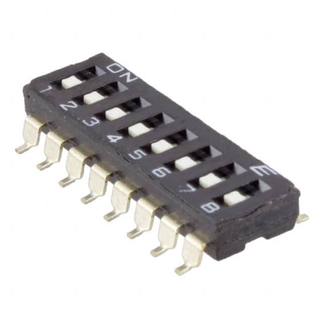 KAE08TGGT SWITCH SLIDE DIP SPST 25MA 24V