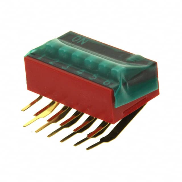 KAS2106ET SWITCH SLIDE DIP SPST 25MA 24V