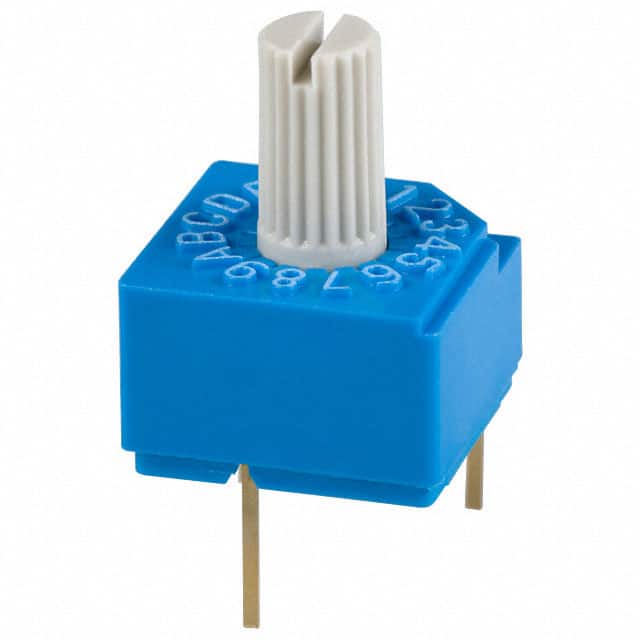 S-1110A SWITCH ROTARY DIP HEX 100MA 5V