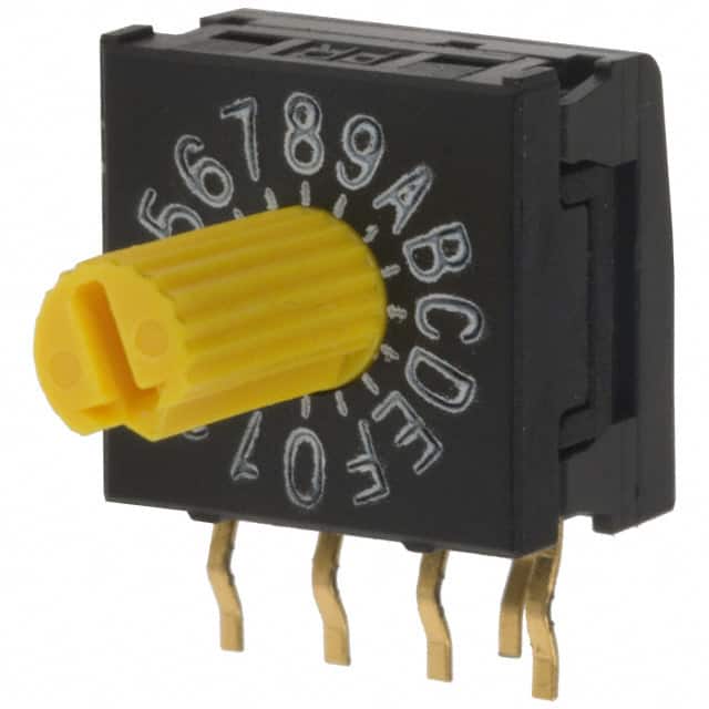 FR01KC16H-S SW ROTARY DIP HEX COMP 100MA 5V