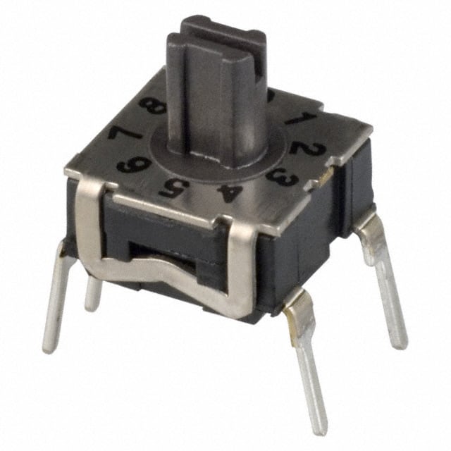 RTE1002N13 SWITCH ROTARY DIP BCD 100MA 30V