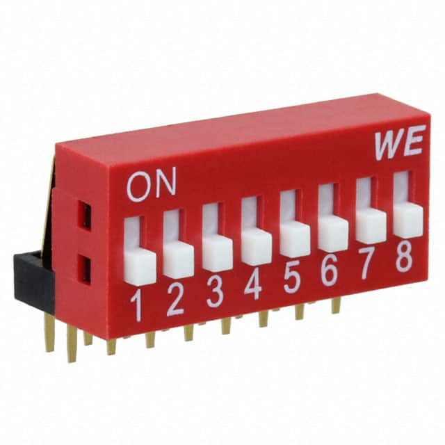 418217270908A SWITCH DIP RA THT 8POLE