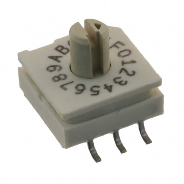 94HCB16WT SWITCH ROTARY DIP HEX 100MA 50V