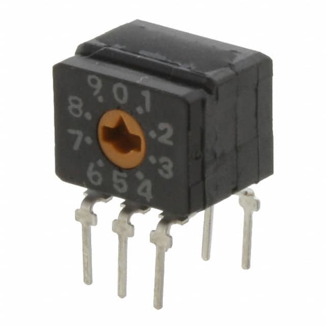 A6CV-10R SWITCH ROTARY DIP BCD 100MA 30V