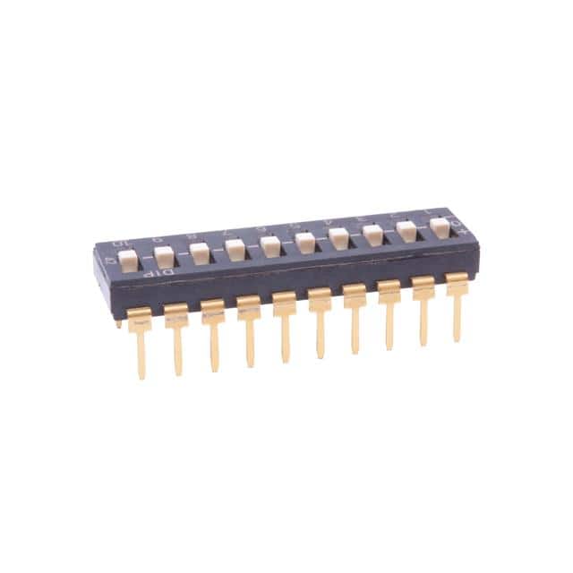 KAD08LHGT SWITCH DIP 8POS SPDT 24VDC 25MA