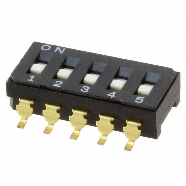 CFS-0502TB SWITCH DIP 5POS SPST 100MA 6V