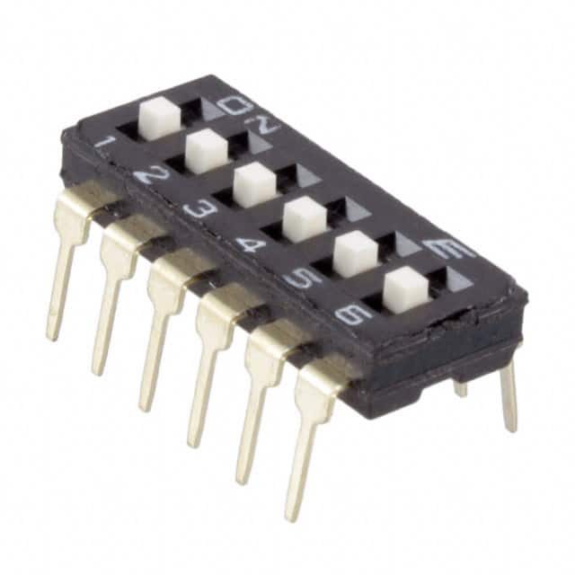KAE06LAGT SWITCH SLIDE DIP SPST 25MA 24V