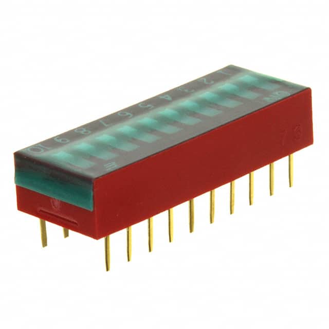 KAS1110RT SWITCH SLIDE DIP SPST 25MA 24V