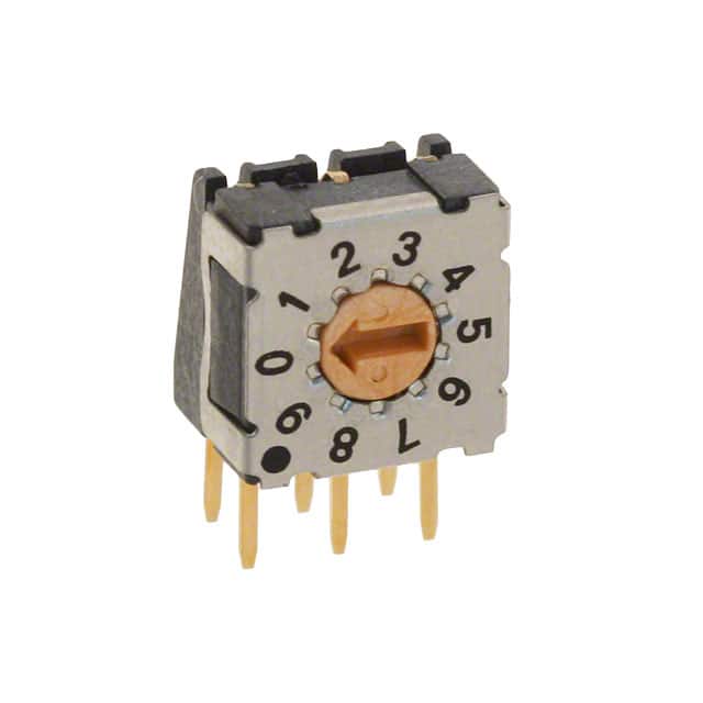 RDMAC10R2T SWITCH ROT DIP BCD COMP 0.1A 42V