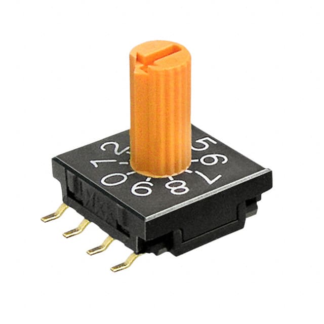 FR02KR10P SWITCH ROTARY DIP BCD 100MA 5V