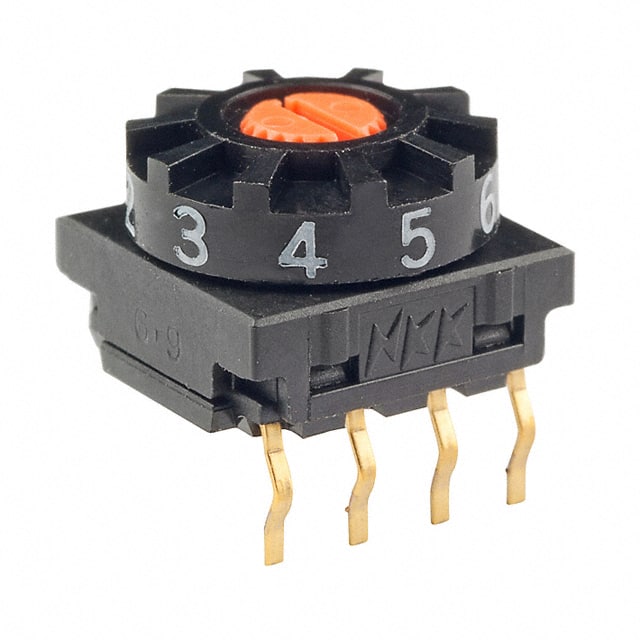 FR01SR10P SWITCH ROTARY DIP BCD 100MA 5V