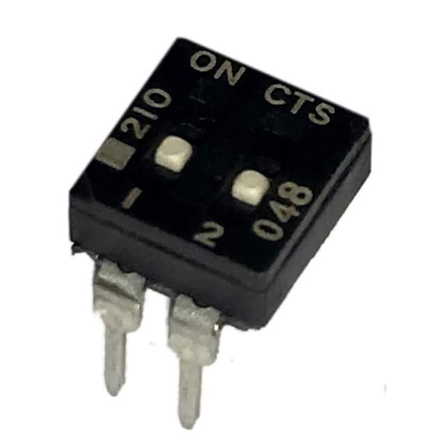 210-2LPSF SWITCH SLIDE DIP SPST 100MA 20V