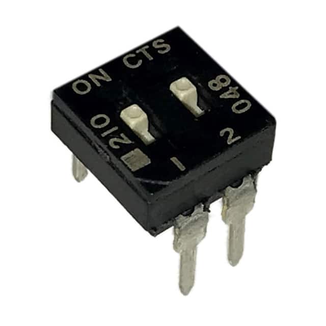 210-2LPSD SWITCH SLIDE DIP SPST 100MA 20V