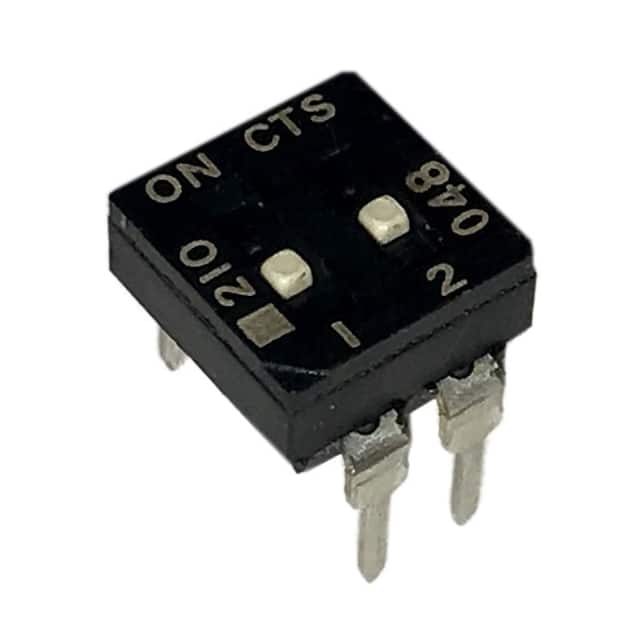 210-2LPSFD SWITCH SLIDE DIP SPST 100MA 20V