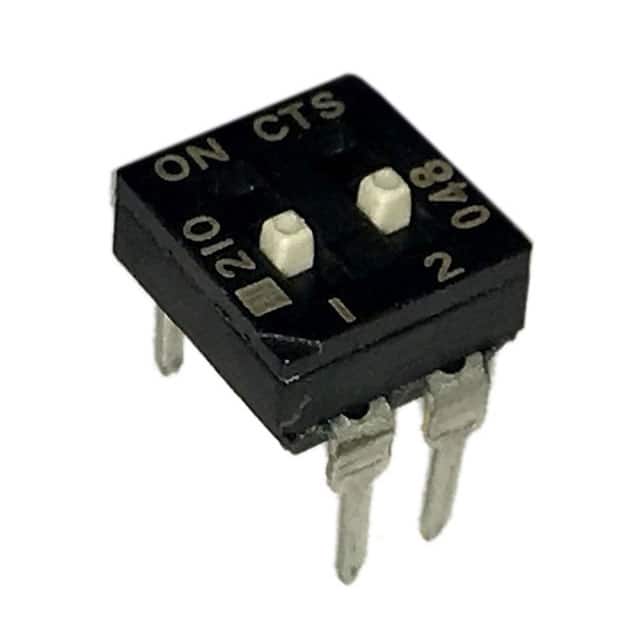 210-2ESFD SWITCH SLIDE DIP SPST 100MA 20V