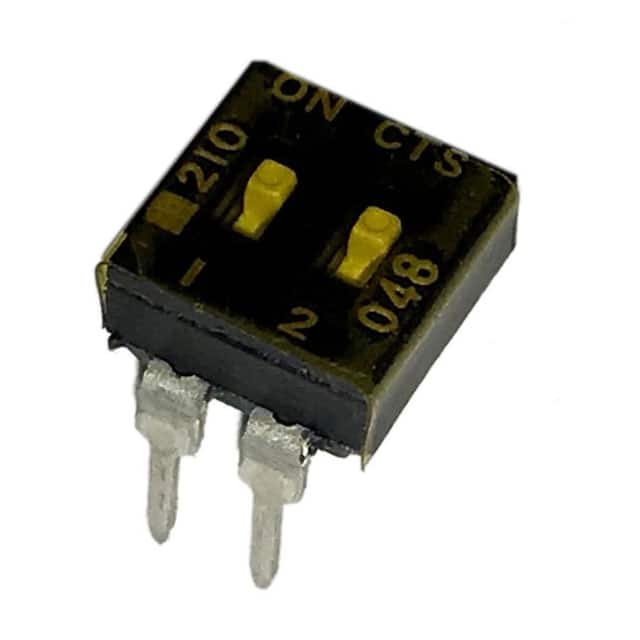 210-2LPST SWITCH SLIDE DIP SPST 100MA 20V