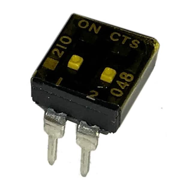 210-2LPSTF SWITCH SLIDE DIP SPST 100MA 20V