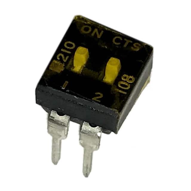 210-2MSTF SWITCH SLIDE DIP SPST 100MA 20V