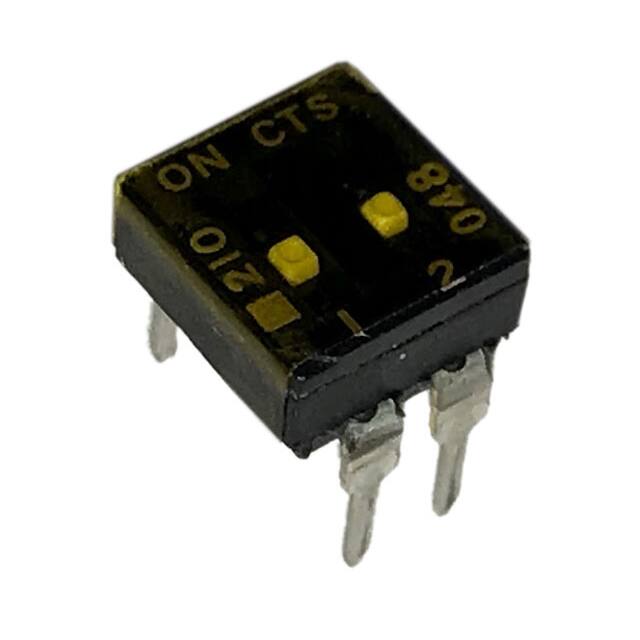 210-2LPSTFD SWITCH SLIDE DIP SPST 100MA 20V