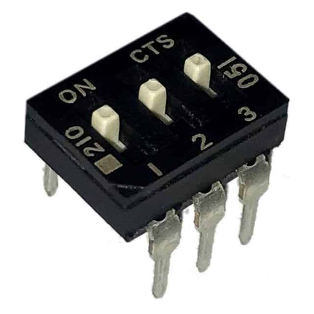 210-3ESD SWITCH SLIDE DIP SPST 100MA 20V