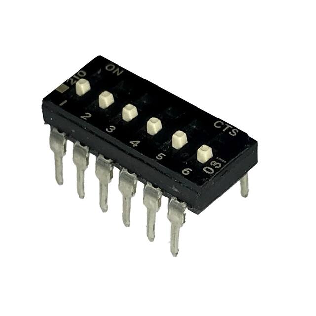 210-6ESF SWITCH SLIDE DIP SPST 100MA 20V
