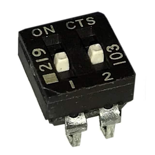 219-2ESJF SWITCH SLIDE DIP SPST 100MA 20V