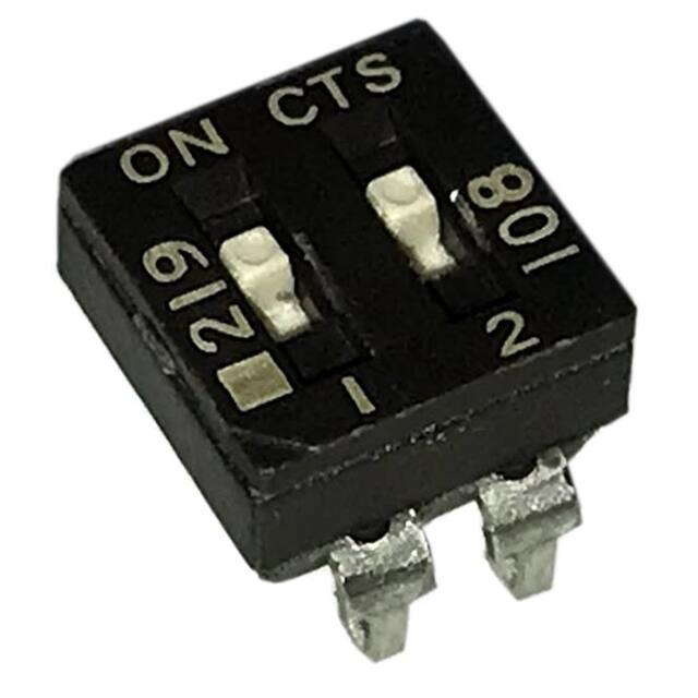 219-2LPSJ SWITCH SLIDE DIP SPST 100MA 20V