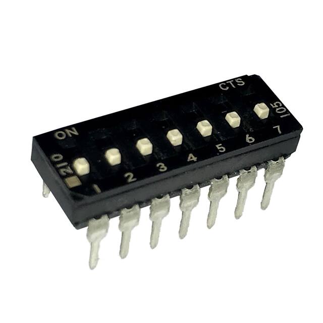 210-7MSFD SWITCH SLIDE DIP SPST 100MA 20V