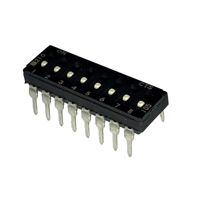 210-8LPSF SWITCH SLIDE DIP SPST 100MA 20V