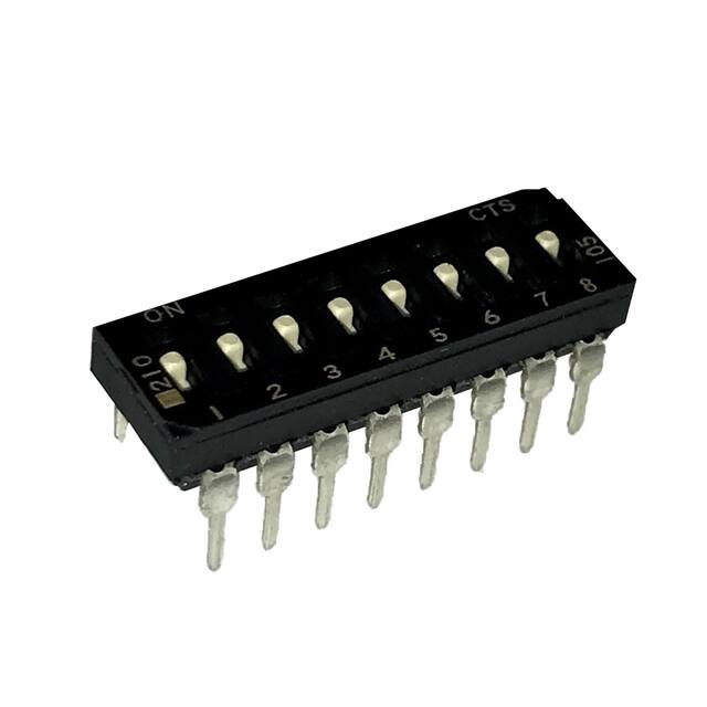 210-8LPSD SWITCH SLIDE DIP SPST 100MA 20V