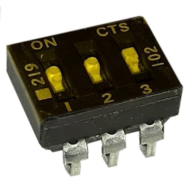 219-3LPSTJ SWITCH SLIDE DIP SPST 100MA 20V