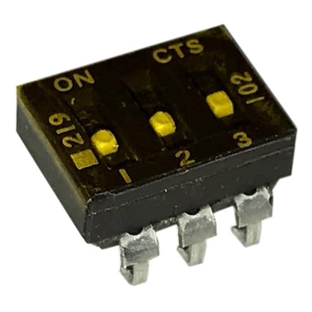 219-3LPSTJF SWITCH SLIDE DIP SPST 100MA 20V