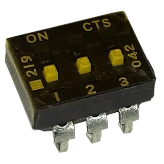 219-3MSTJF SWITCH SLIDE DIP SPST 100MA 20V