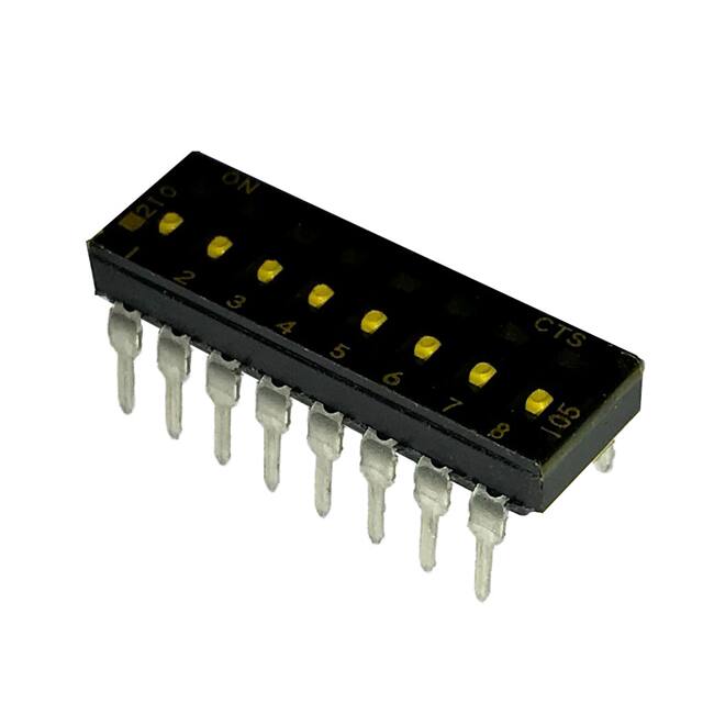 210-8LPSTF SWITCH SLIDE DIP SPST 100MA 20V